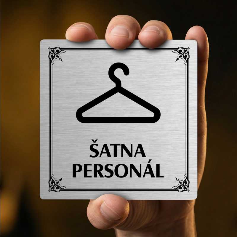 Piktogram Šatna personál